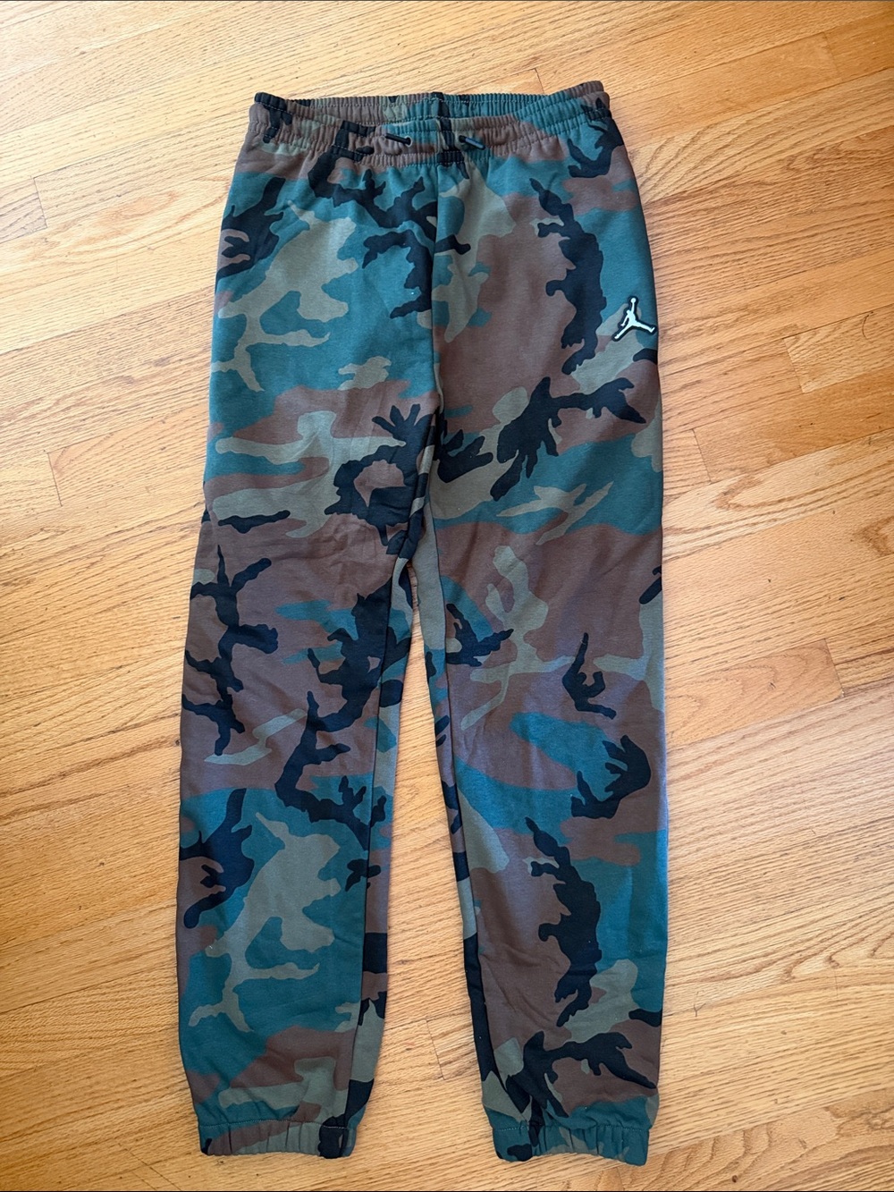Jordan Kids' Camo Jogger Pants - Green/Brown